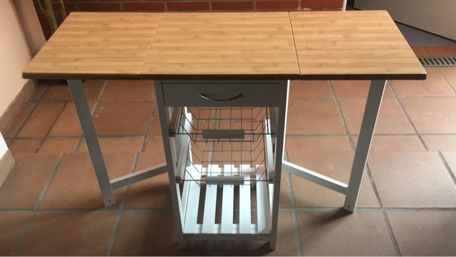 Mesa accesoria plegable cocina con verdulero de segunda mano por 60 ... Mesa accesoria plegable cocina con verdulero de segunda mano por 60 ...