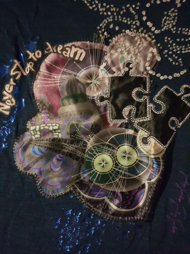 Camiseta azul marino Desigual