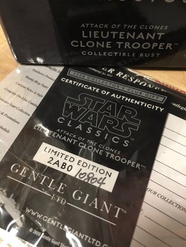 STAR WARS mini busto Clone Trooper Gentle Giant