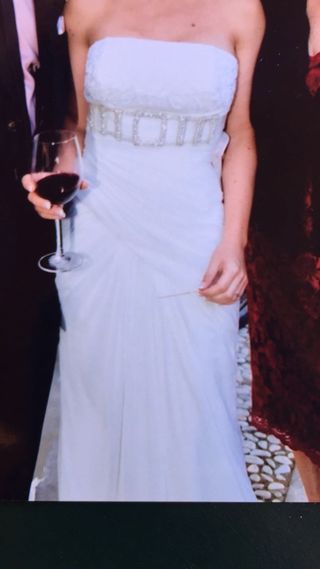 vestido de novia de segunda mano en algeciras en wallapop