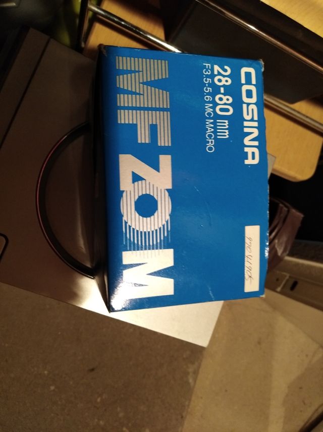 objetivo camara cosina