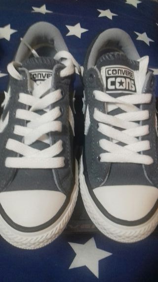 REBAJADO Zapatillas Converse ante gris oscuro de segunda mano por 20 EUR en  Getafe en WALLAPOP