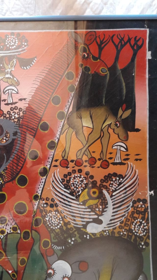 Cuadrot KENIA artesano hecho en África