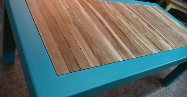 Mesa Comedor Metálico y Teka. de segunda mano por 375 € en Sevilla ... Mesa Comedor Metálico y Teka. de segunda mano por 375 € en Sevilla ...