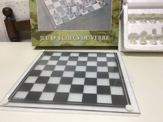 Ajedrez de cristal nuevo