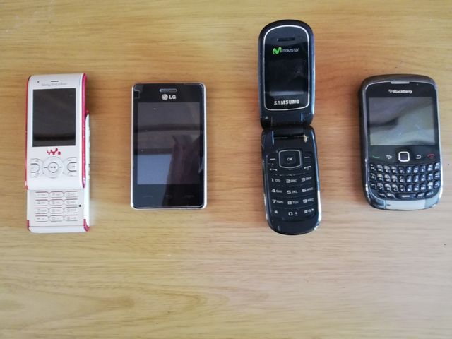 MÓVILES ANTIGUOS SEGUNDA GENERACIÓN