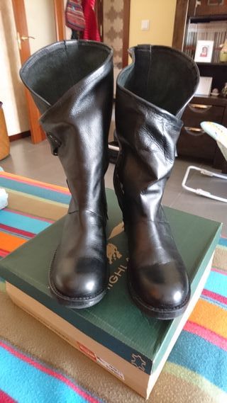 Militar 38 Mano N Bota Nueva 50 Negra De Segunda Por Tipo Militar 38 Mano N Bota Nueva 50 Negra De Segunda Por Tipo