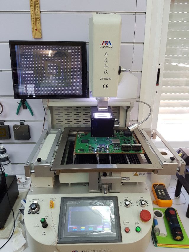 Reparacion Mackbook, Reballing Macbook sin Imagen