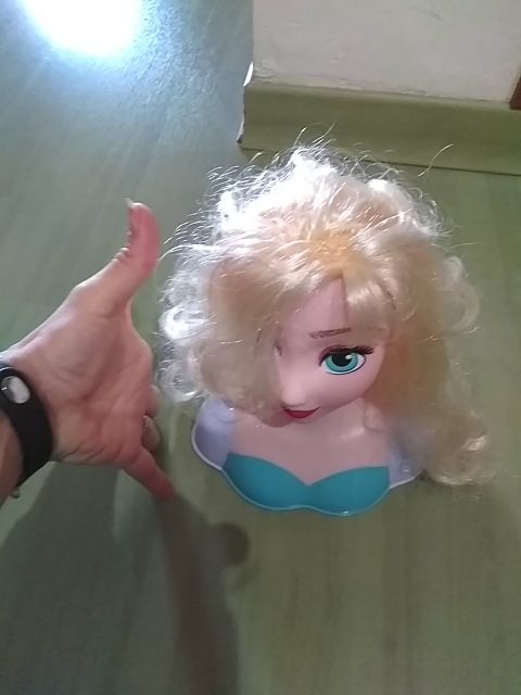 Busto cabeza FROZZEN. C1 NUEVO juguete