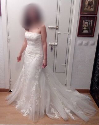 vestido de novia de segunda mano en cáceres en wallapop
