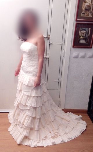vestido de novia largos de segunda mano en cáceres en wallapop