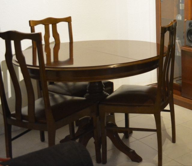 Conjunto mesa y sillas comedor de segunda mano por 80 € en Santa ... Conjunto mesa y sillas comedor de segunda mano por 80 € en Santa ...