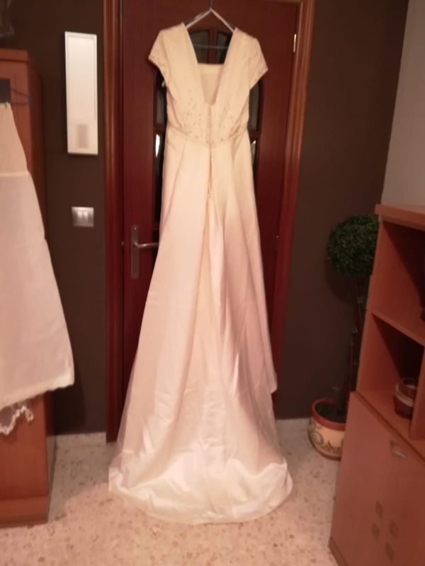 vestido de novia.