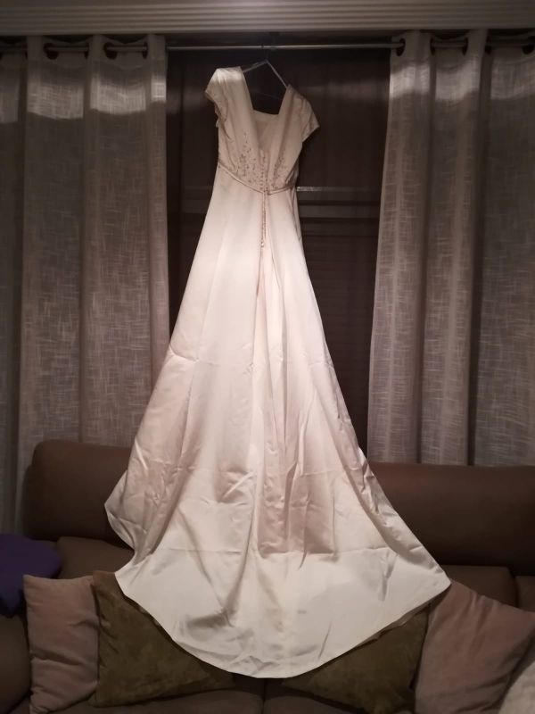 vestido de novia.