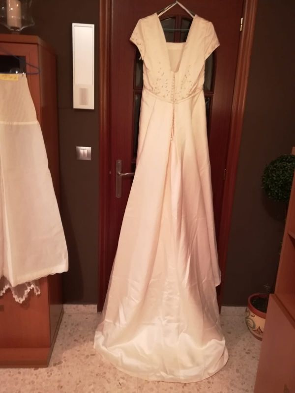 vestido de novia.