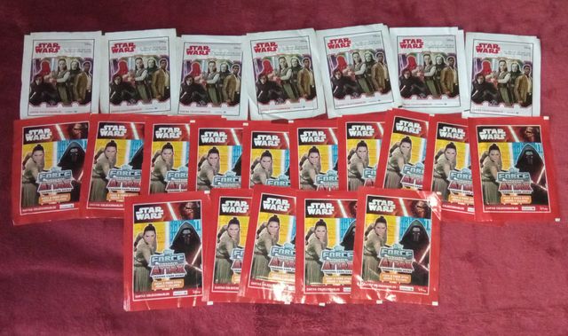 Tarjetas: Star Wars, Marvel, Playmobil...