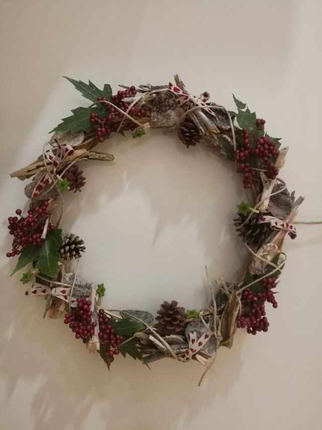 Corona Decorativa Navidad