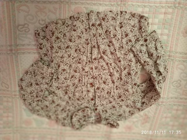 Conjunto vestido y camisa talla 2 años