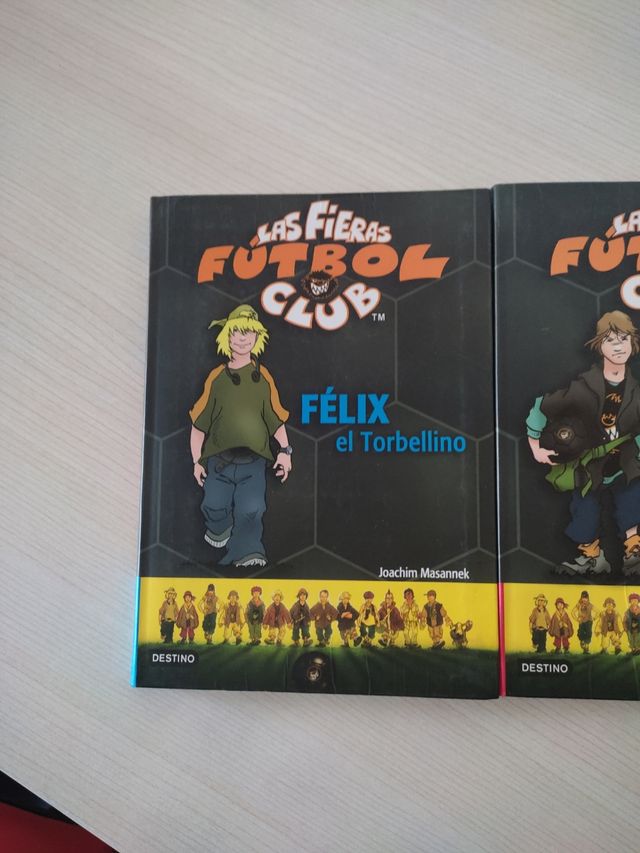Las fieras del fútbol. Libro infantil