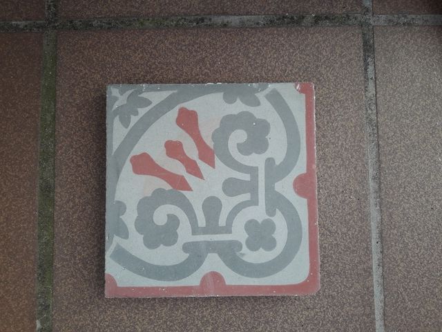 Baldosas hidráulicas.