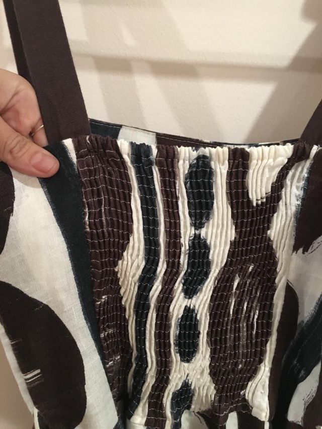 Vestido de lino, talla S