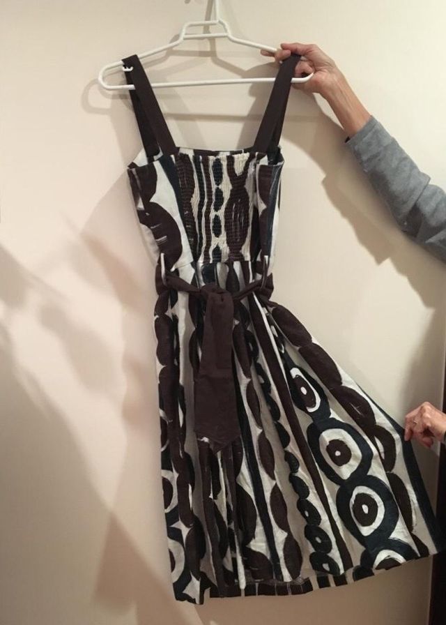 Vestido de lino, talla S