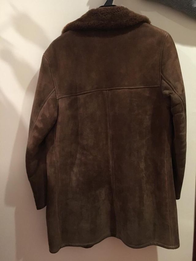 Abrigo de serraje 3/4