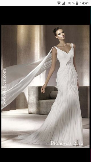 vestido de novia pronovias de segunda mano en la provincia de santa
