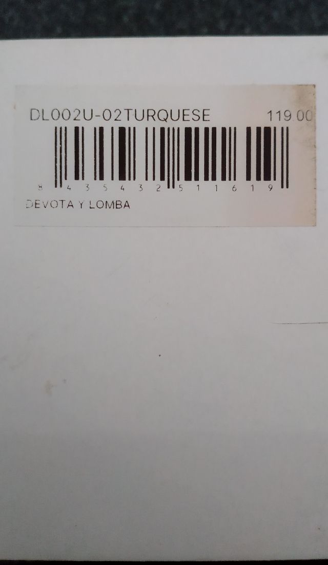 Reloj de mujer Devota y Lomba turquesa