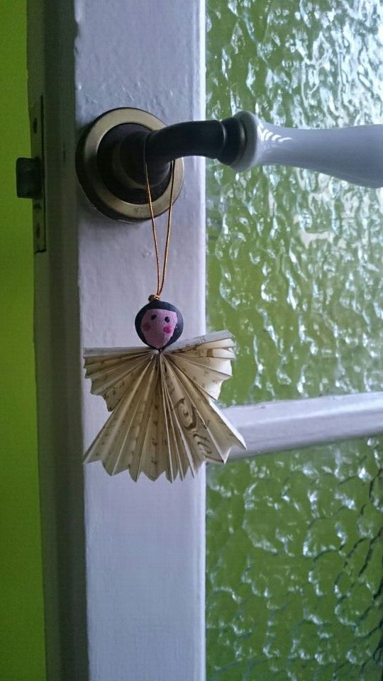 Àngel de decoració de paper/angel papel