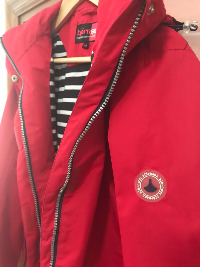 Chaqueta chubasquero mujer talla 36