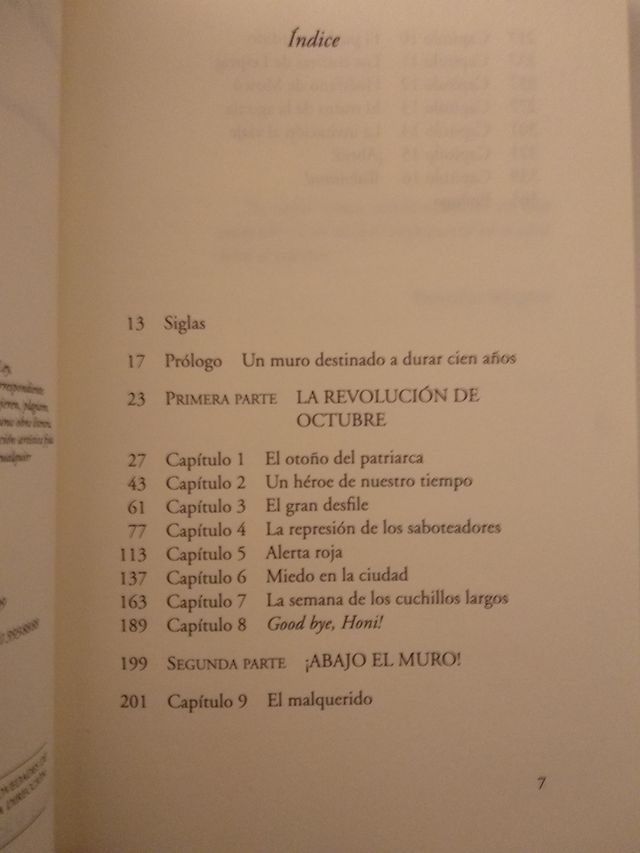 Libro La caída del Muro de Berlín