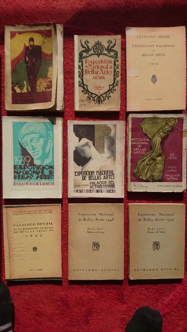 CATALOGO EXPOSICION NACIONAL BELLAS ARTES 1950