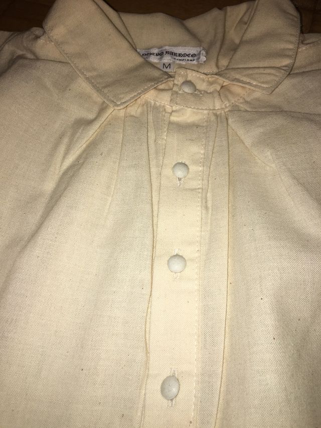 Camisa casero talla M artesanal