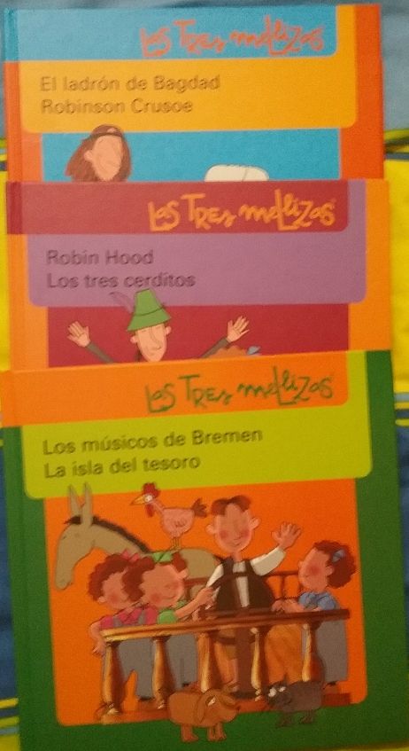 6  cuentos. Colección Las tres mellizas.