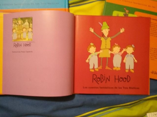 6  cuentos. Colección Las tres mellizas.