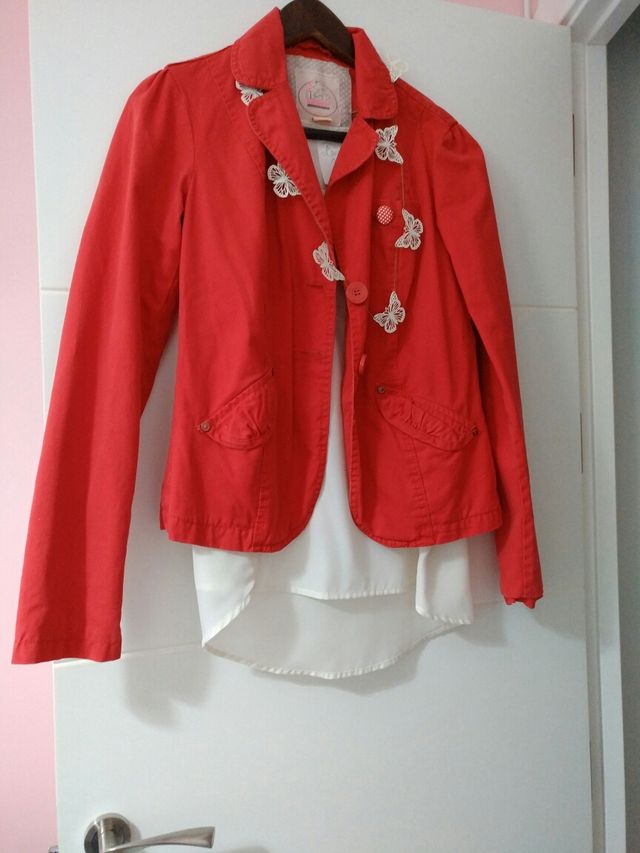 chaqueta americana BERSHKA