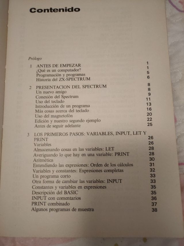 Libro El programador de Spectrum