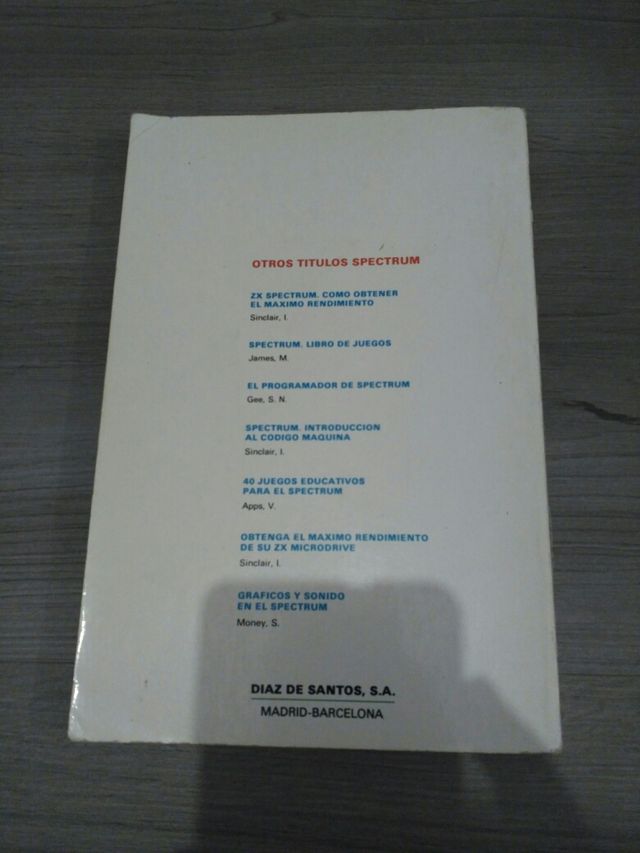 Libro El programador de Spectrum