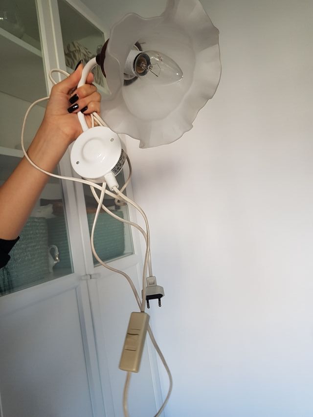 Aplique de pared.