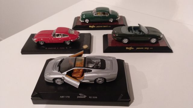 pack coches jaguar escala 1/43