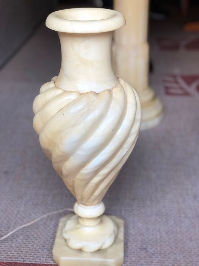 Lámpara de alabastro