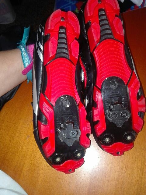 botas bici con calas perfecto estado