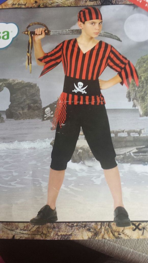 Disfraz niño pirata