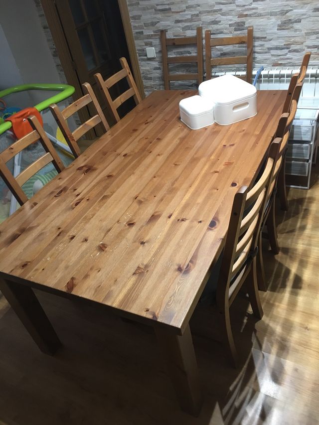 Conjunto mesa + sillas comedor Ikea de segunda mano por 260 € en ... Conjunto mesa + sillas comedor Ikea de segunda mano por 260 € en ...