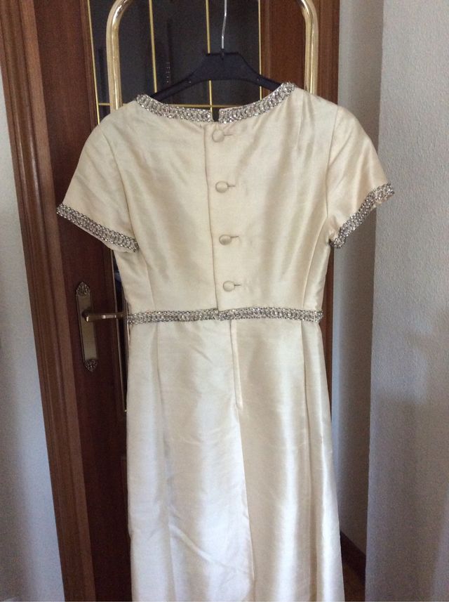 Vestido de Novia VINTAGE. Talla 36. Precioso.