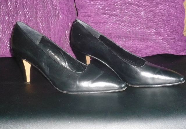 LOTTUSSE zapatos tacón cuero 40 8cm