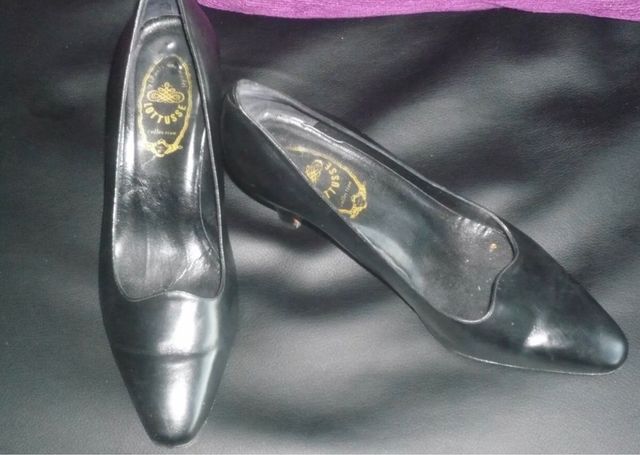 LOTTUSSE zapatos tacón cuero 40 8cm