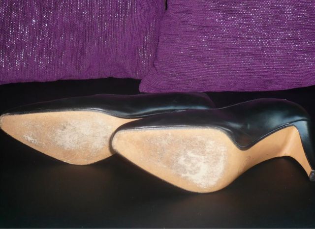 LOTTUSSE zapatos tacón cuero 40 8cm