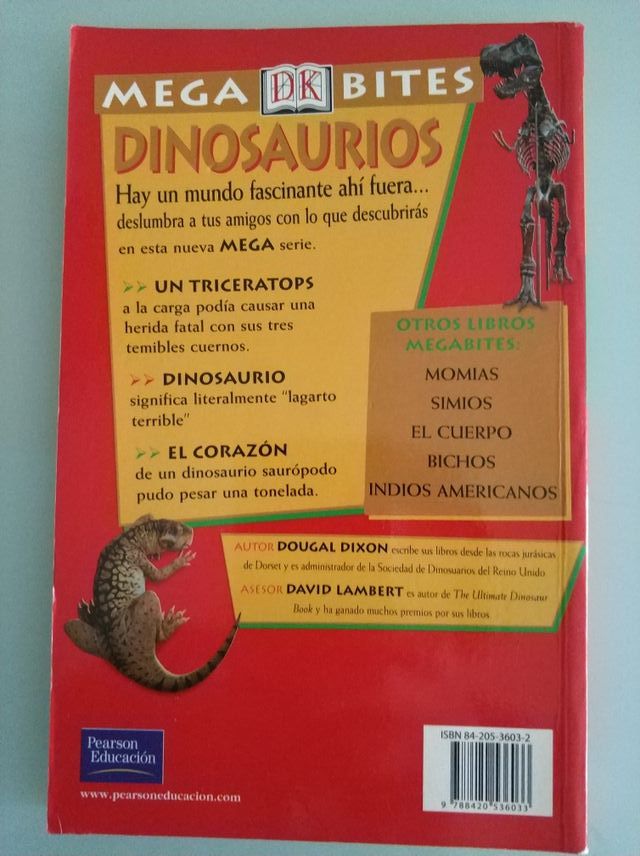 Libro Dinosaurios NUEVO